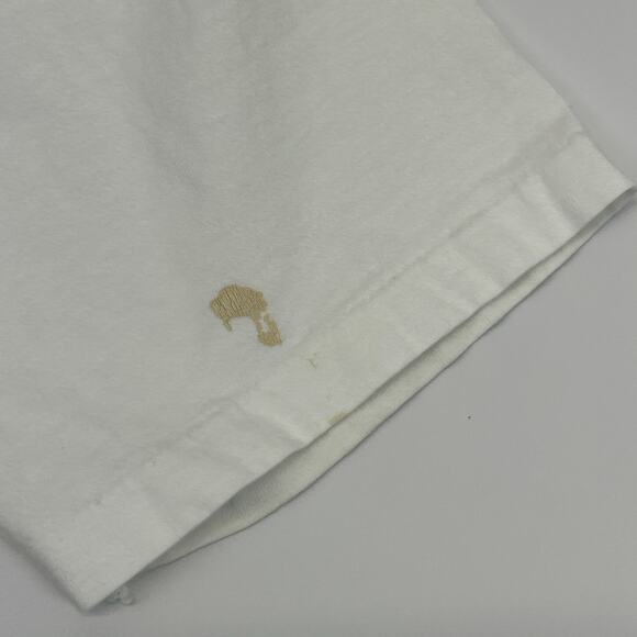 Vintage Prathers Tavern Cardiff Wales T Shirt Mens L Large White 90s Welsh USA - Picture 8 of 15